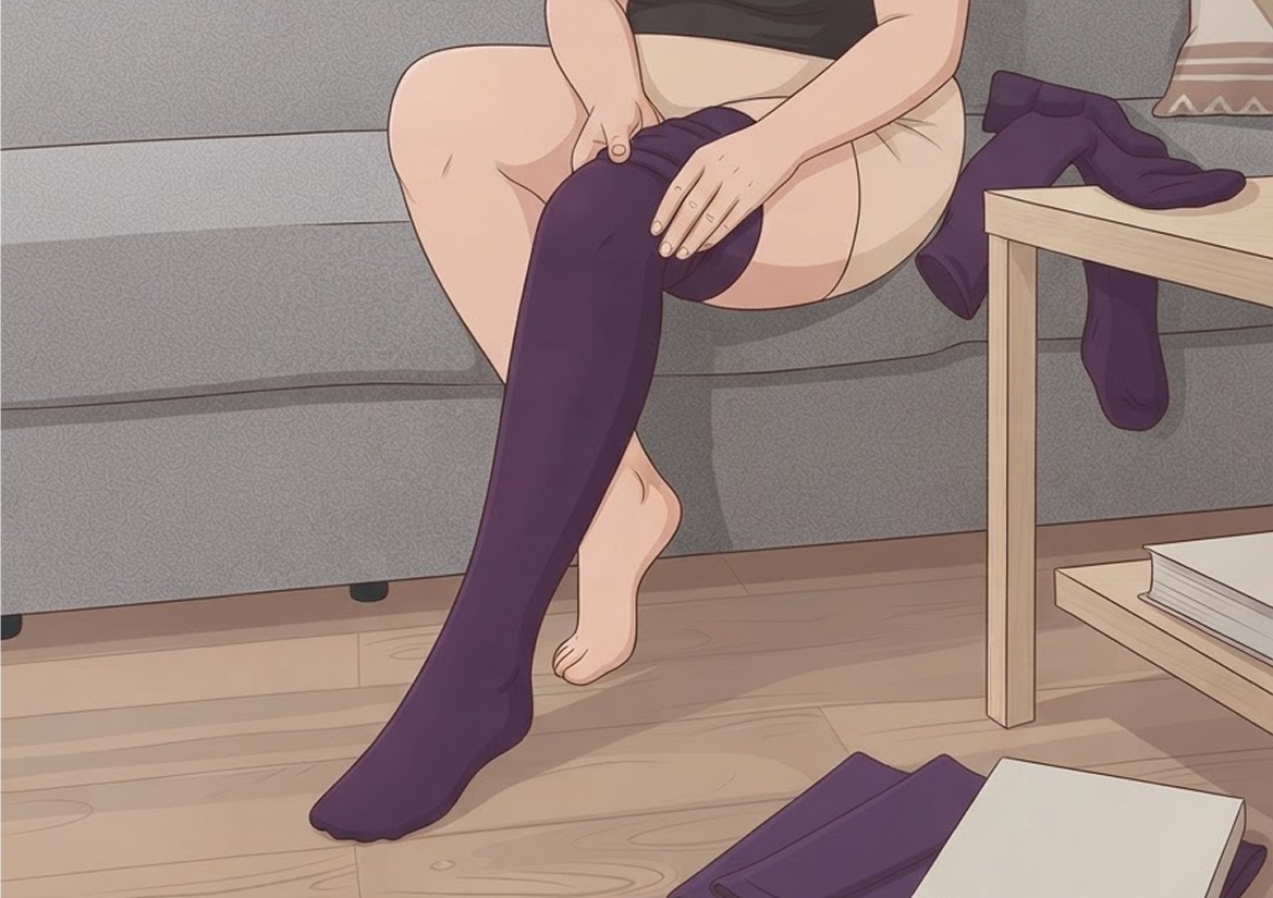 How to choose and wear compression stockings: a practical guide